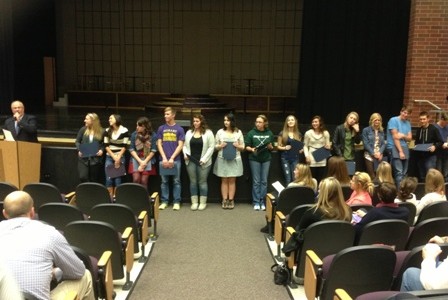 Hobart High School honors fall athletes