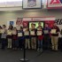 HHS students pose for a picture with other contestants at the Calumet Regional science fair.