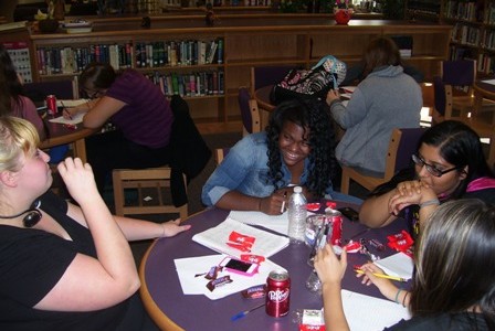 Book buzz at Hobart High